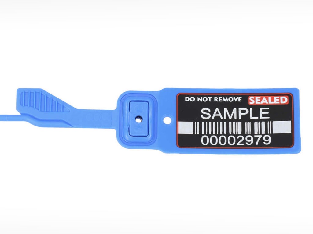 custom barcoded data matrix security seals